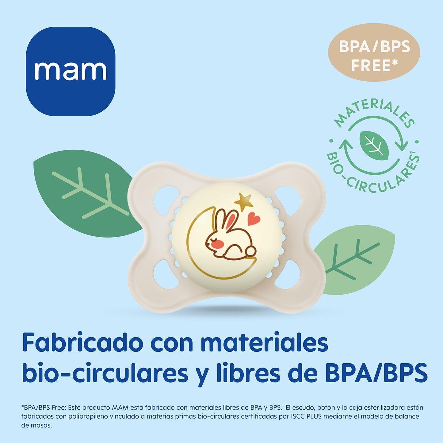 2 Chupetes Nocturnos Silicona SkinSoft MAM Original Night 6 meses+
