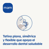 2 Chupetes de Silicona SkinSoft MAM Start 0-2 Meses