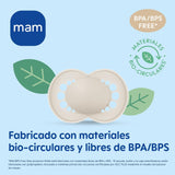 2 Chupetes de Silicona SkinSoft MAM Start 0-2 Meses