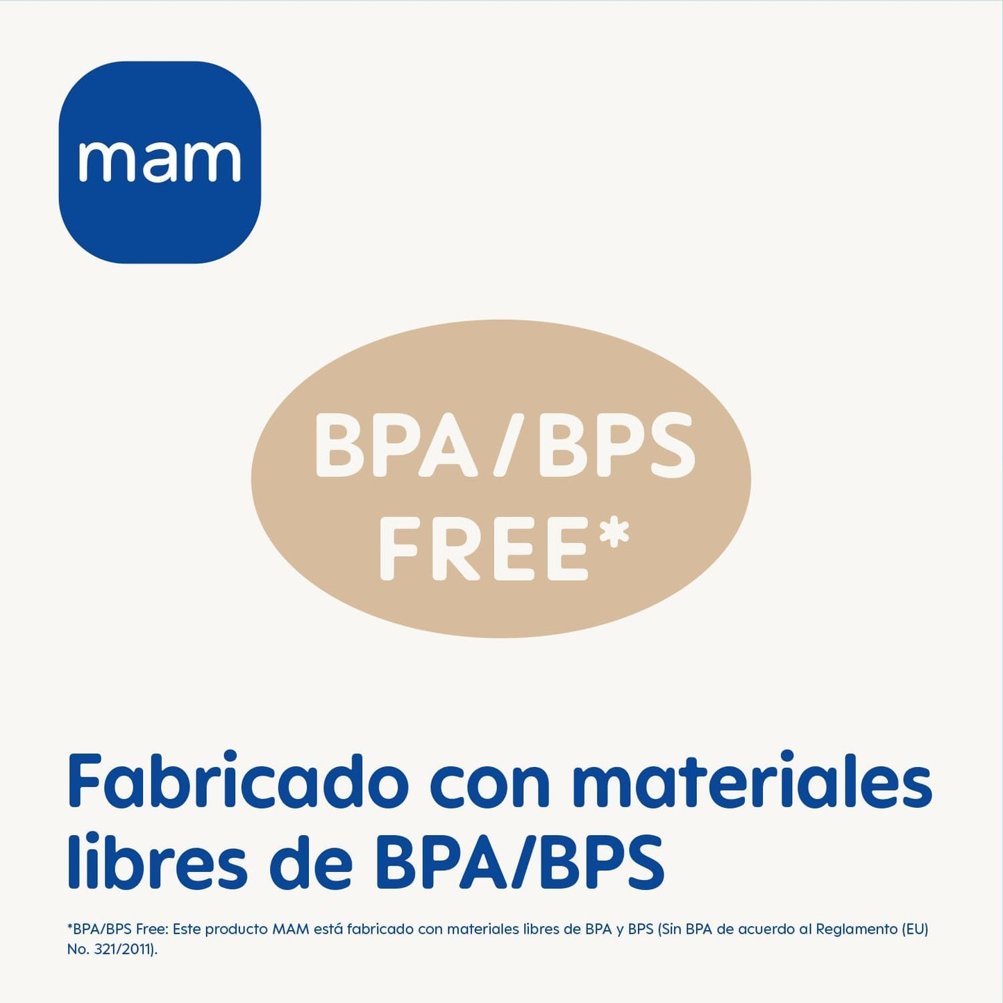 Mamadera de Vidrio MAM Feel Good 260ml, 2 meses+