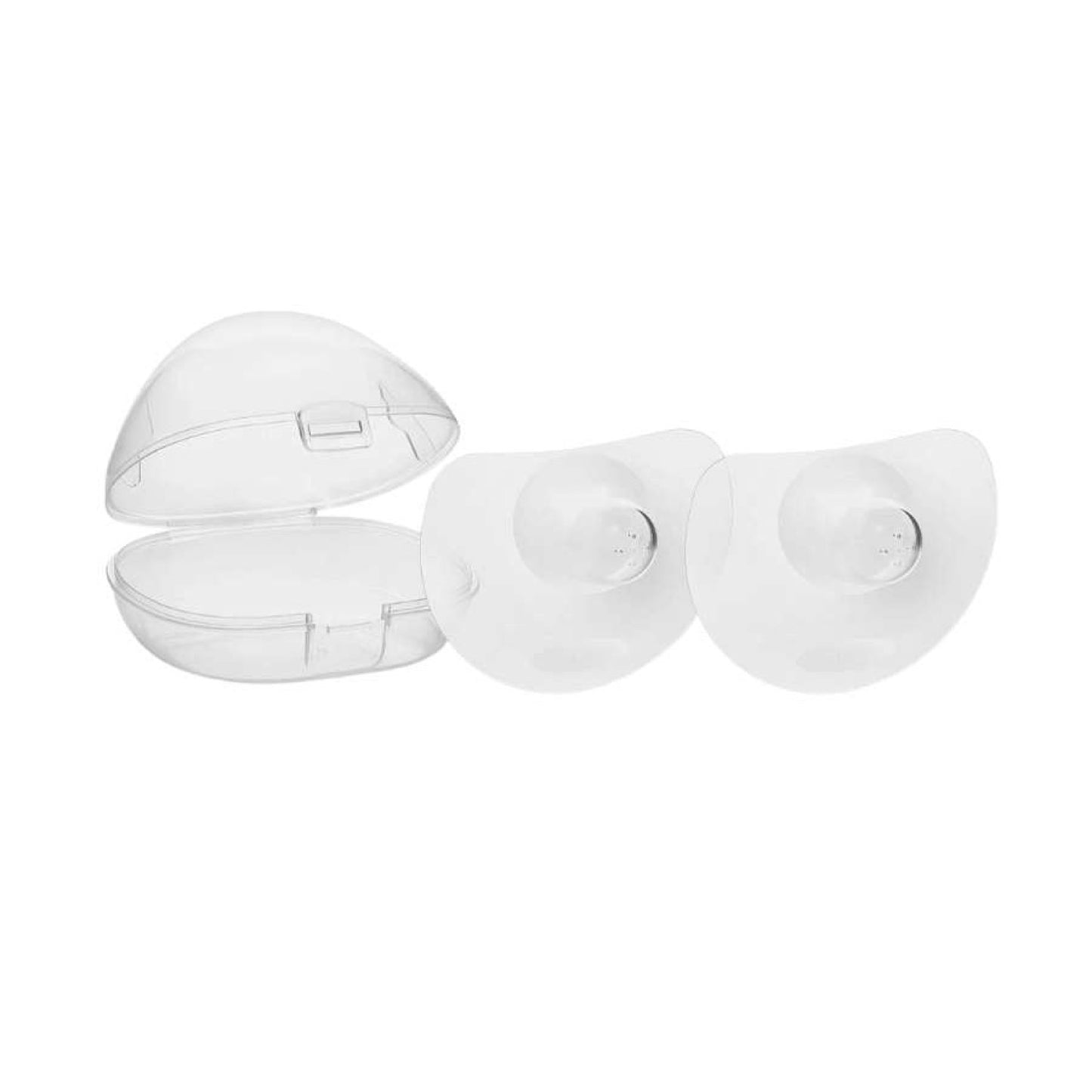 Pezoneras de contacto Lansinoh de silicona con estuche protector, 2 unidades