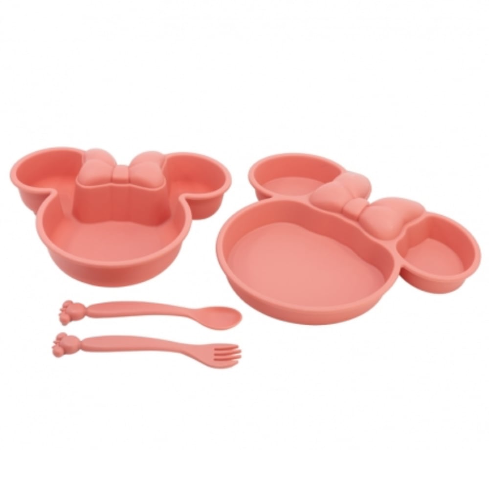 Set de Alimentación 4 Piezas Mickey y Minnie