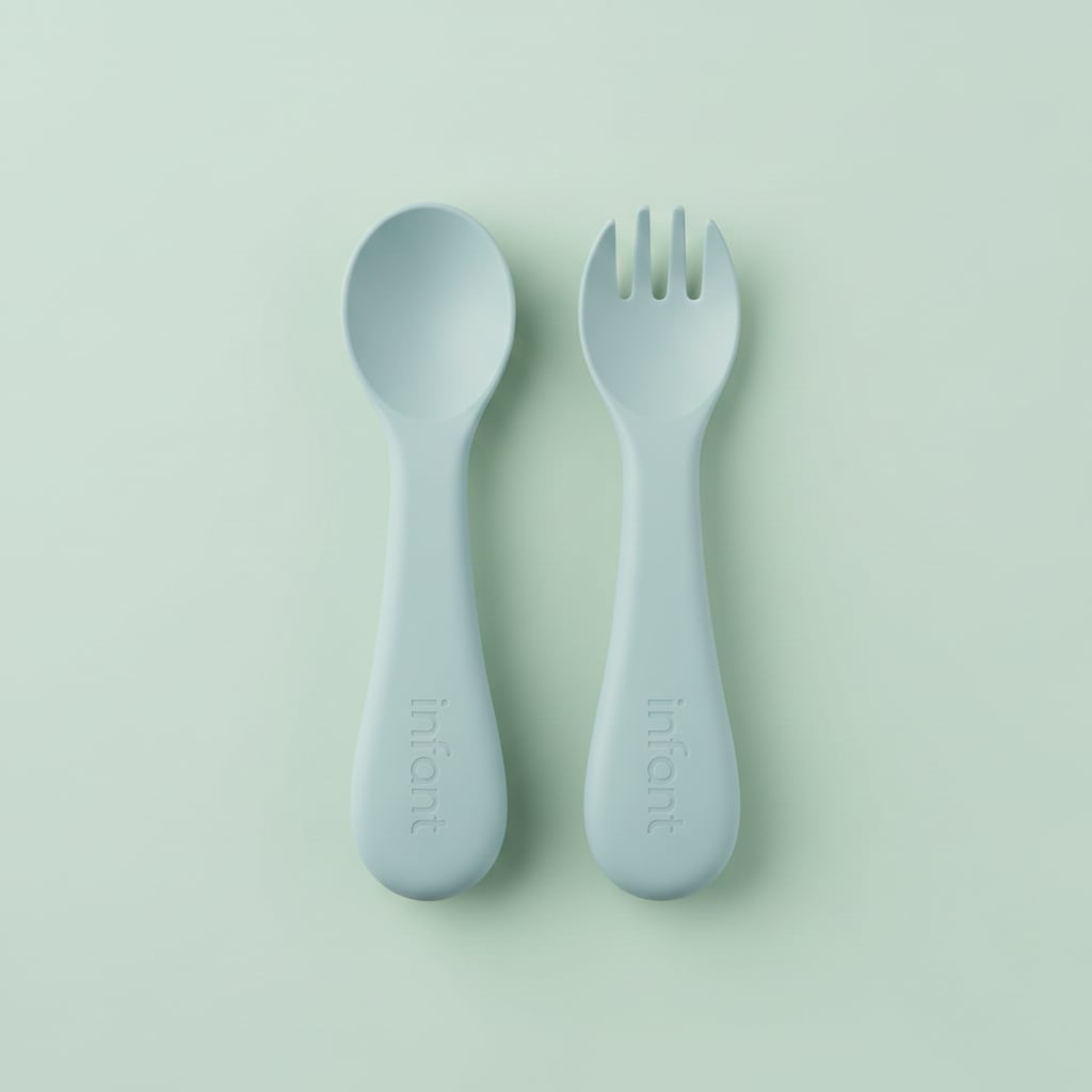 Set Cuchara y Tenedor INFANTI Azul
