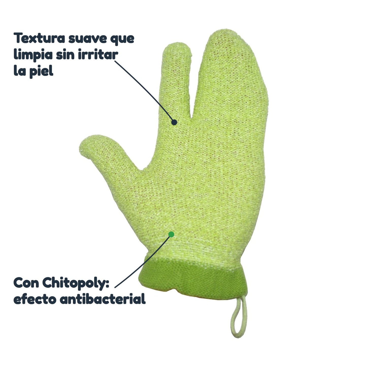 Textura suave con Chitopoly antibacterial