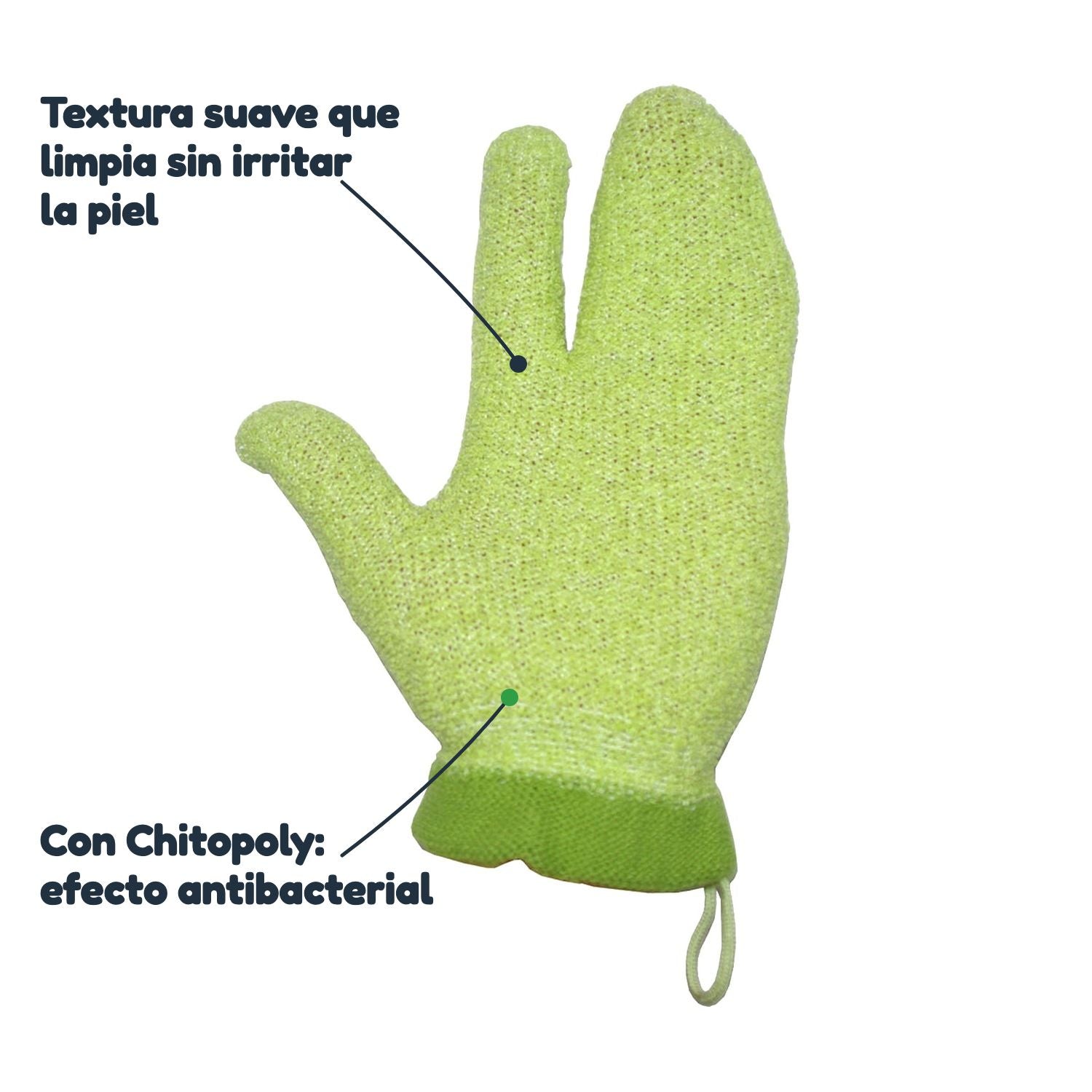 Textura suave con Chitopoly antibacterial