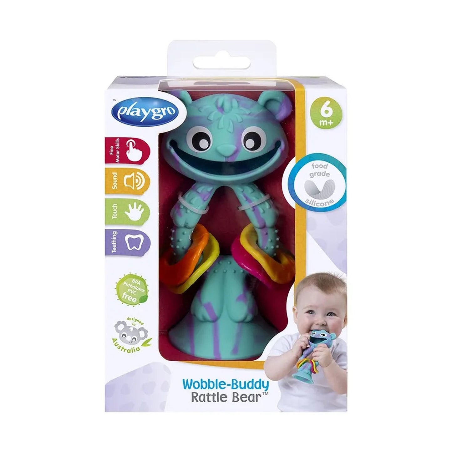Empaque Playgro Wobble-Buddy Rattle Bear