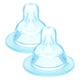 MAM Tetina Tamaño 2, Flujo Medio, a Partir de 2 Meses, de Silicona SkinSoftT, Pack de 2 Und