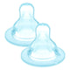 2 Tetinas Flujo X de Silicona SkinSoft MAM 6 meses+