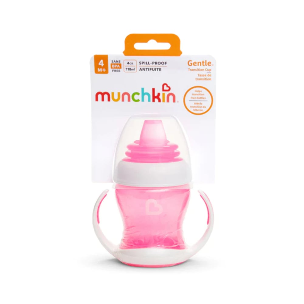 Vaso de Transición MUNCHKIN Gentle Boquilla Suave 4 meses+ 118ml
