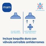 Vaso Antiderrame Boquilla Dura MAM Sport 12 Meses+, 330ml