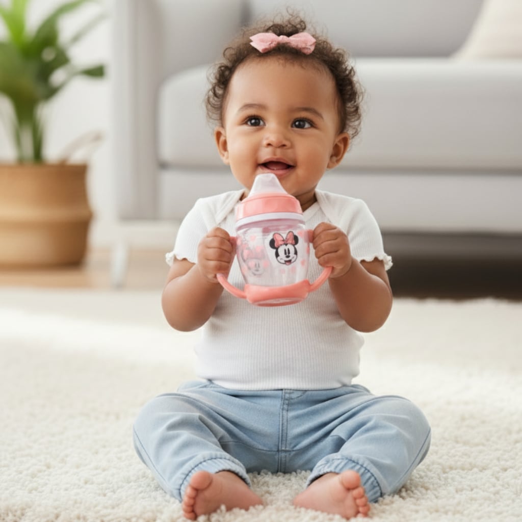 Vaso Antiderrame de Entrenamiento 270ml  DISNEY 10m+