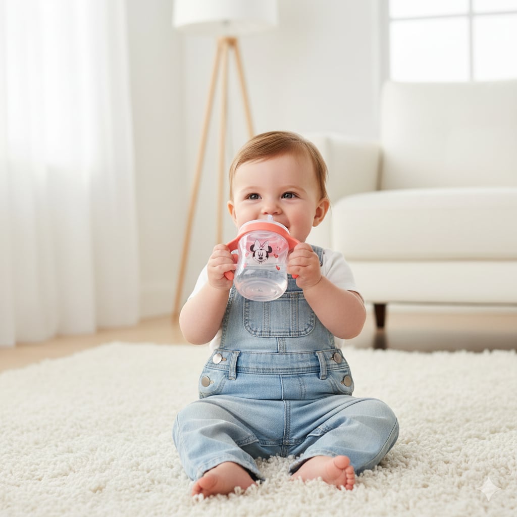 Vaso Antiderrame de Entrenamiento 270ml  DISNEY 10m+