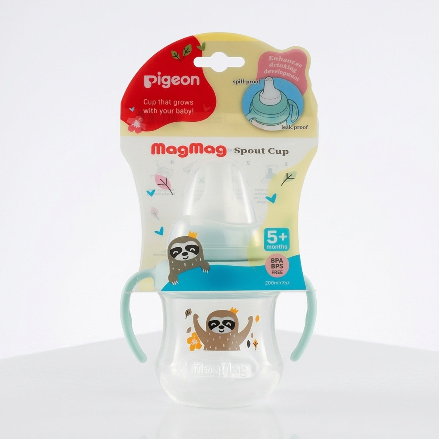 Empaque oficial Pigeon MagMag Spout Cup 5 meses