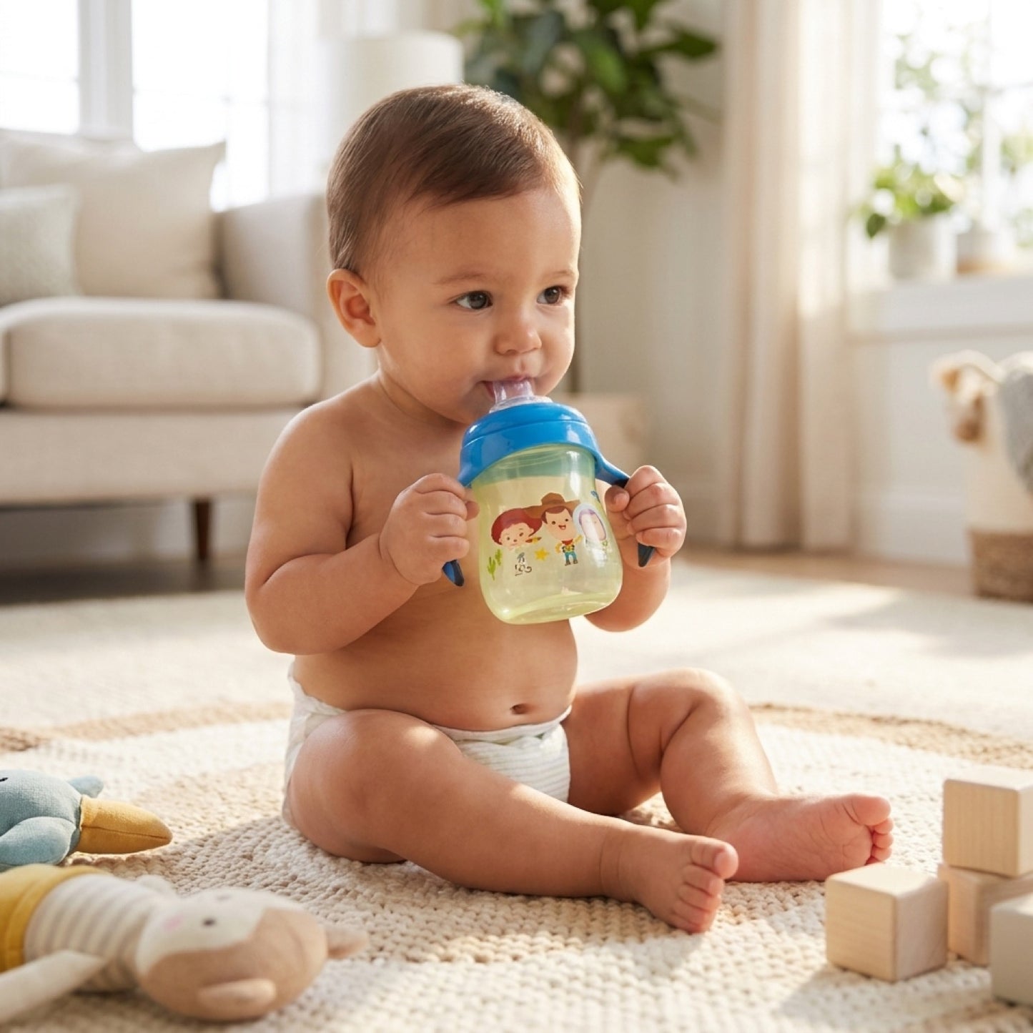 Vaso Antiderrame para Bebé Disney Baby Toy Story – Boquilla Suave 250 ml