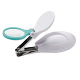 Cortauñas y Pinzas con Lupa SAFETY 1ST Clear View