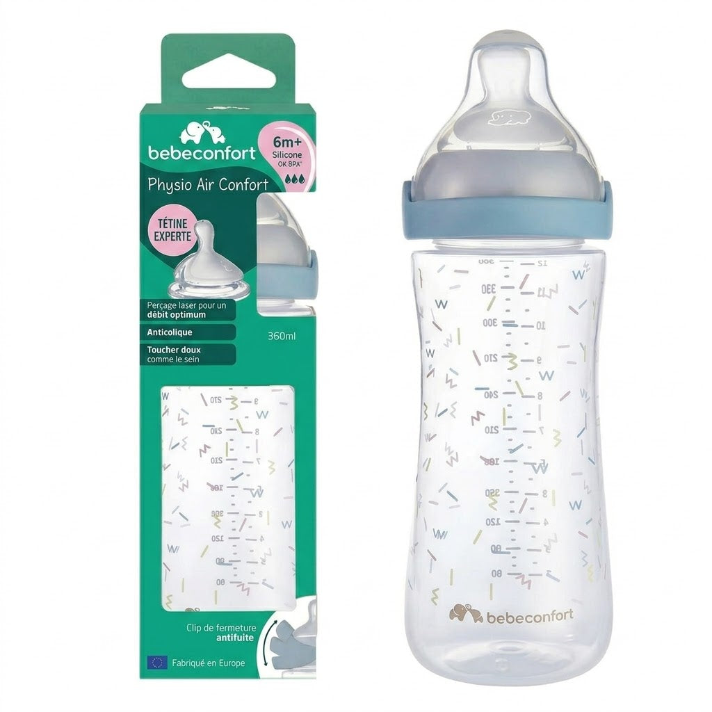 Mamadera Physio Air Confort 360ml 3m+ BEBE CONFORT — Mamaderas