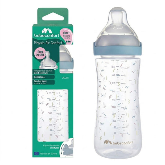 Mamadera Physio Air Confort 360ml 3m+ BEBE CONFORT